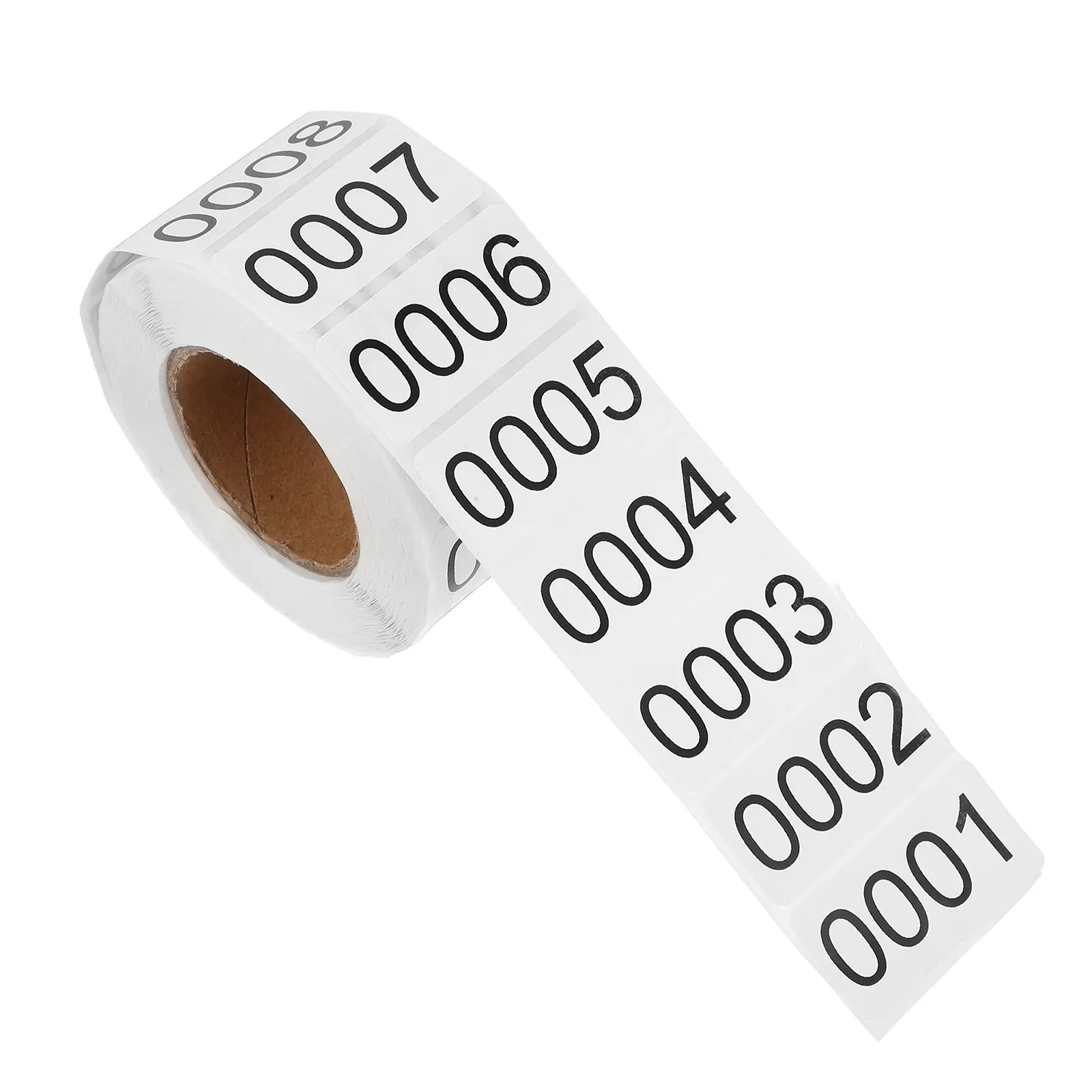 1000 Pieces Consecutive Number Stickers 157x079inch Self Adhesive Labels Ideal Inventory Storage Box