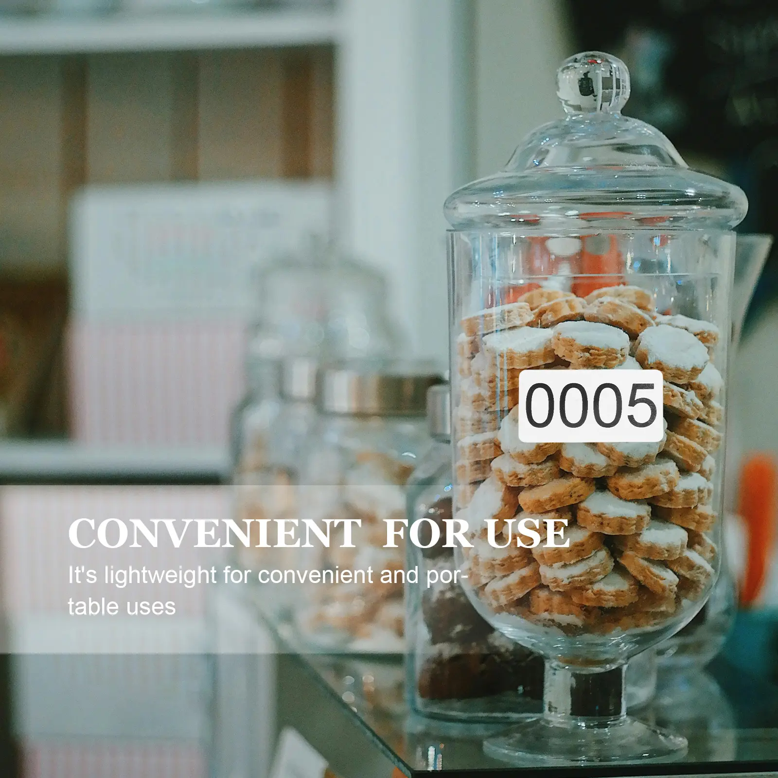 1000 Pieces Consecutive Number Stickers 157x079inch Self Adhesive Labels Ideal Inventory Storage Box
