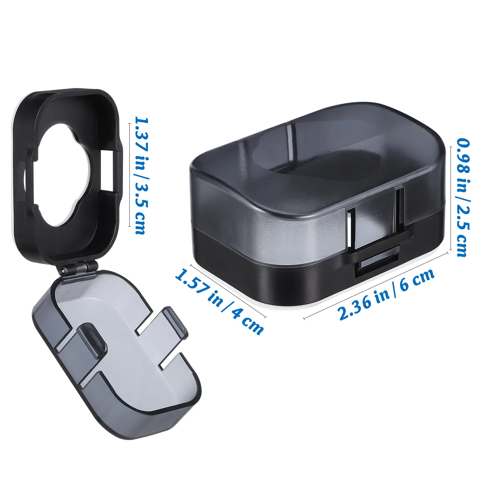 1pc Safety Lock Cover Door Knob Grip Anti Lock Child Proof Cabinet Locks Protective ABS Material Durable Easy Install No Tools