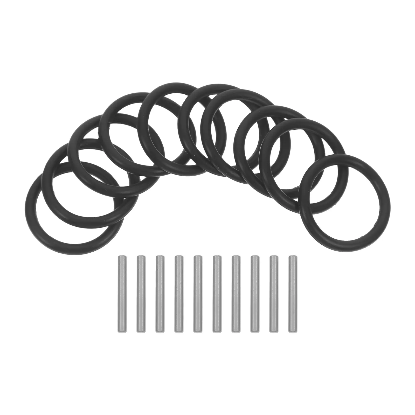 10 Sets Rubber Impact Wrench Retainer Rings Drive Socket Pin Drill Socket Replacement Locking Ring Gasket Washer O