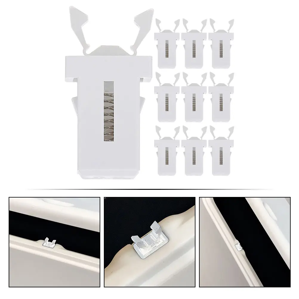 10pcs Press Latches Trash Can Buckles Garbage Container Locks Bin Clips Replacement Buckles For Clip Latch Garbage