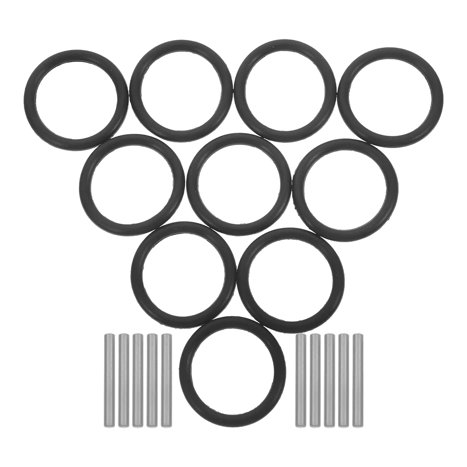 10 Sets Rubber Impact Wrench Retainer Rings Drive Socket Pin Drill Socket Replacement Locking Ring Gasket Washer O