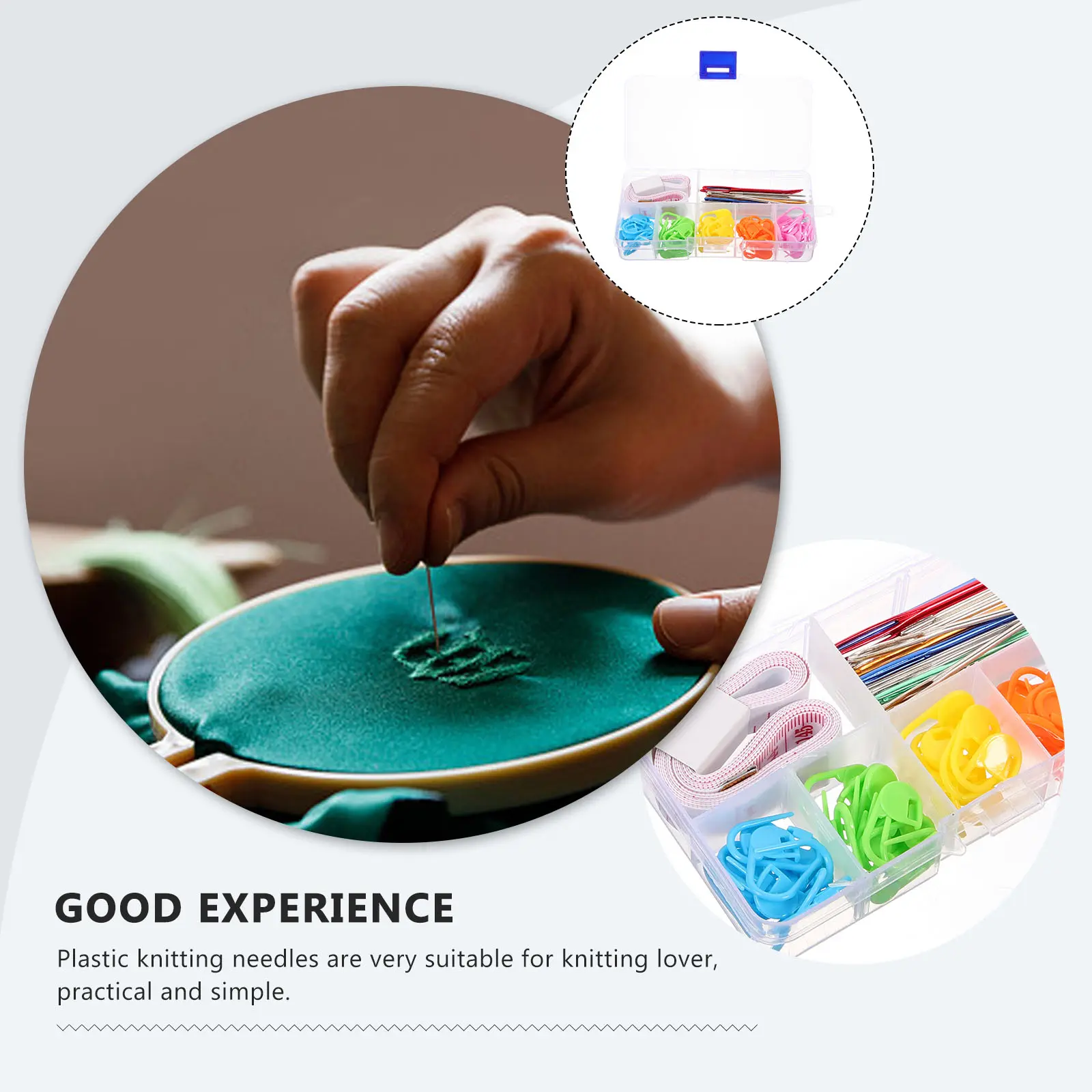 Sewing Needles Plastic Knitting Yarn Craft Supplies Yarn Needles Darning Tapestry Crochet Sweater Hat Scarf Sock