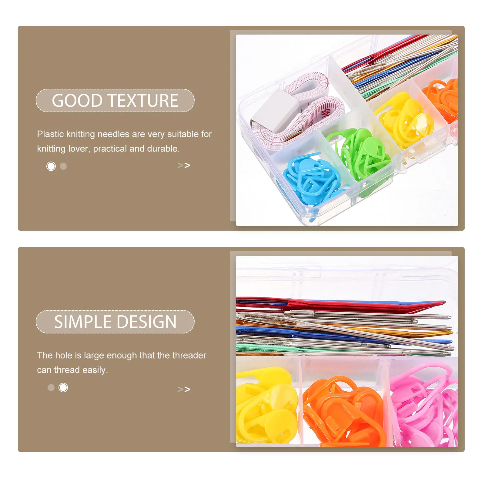 Sewing Needles Plastic Knitting Yarn Craft Supplies Yarn Needles Darning Tapestry Crochet Sweater Hat Scarf Sock