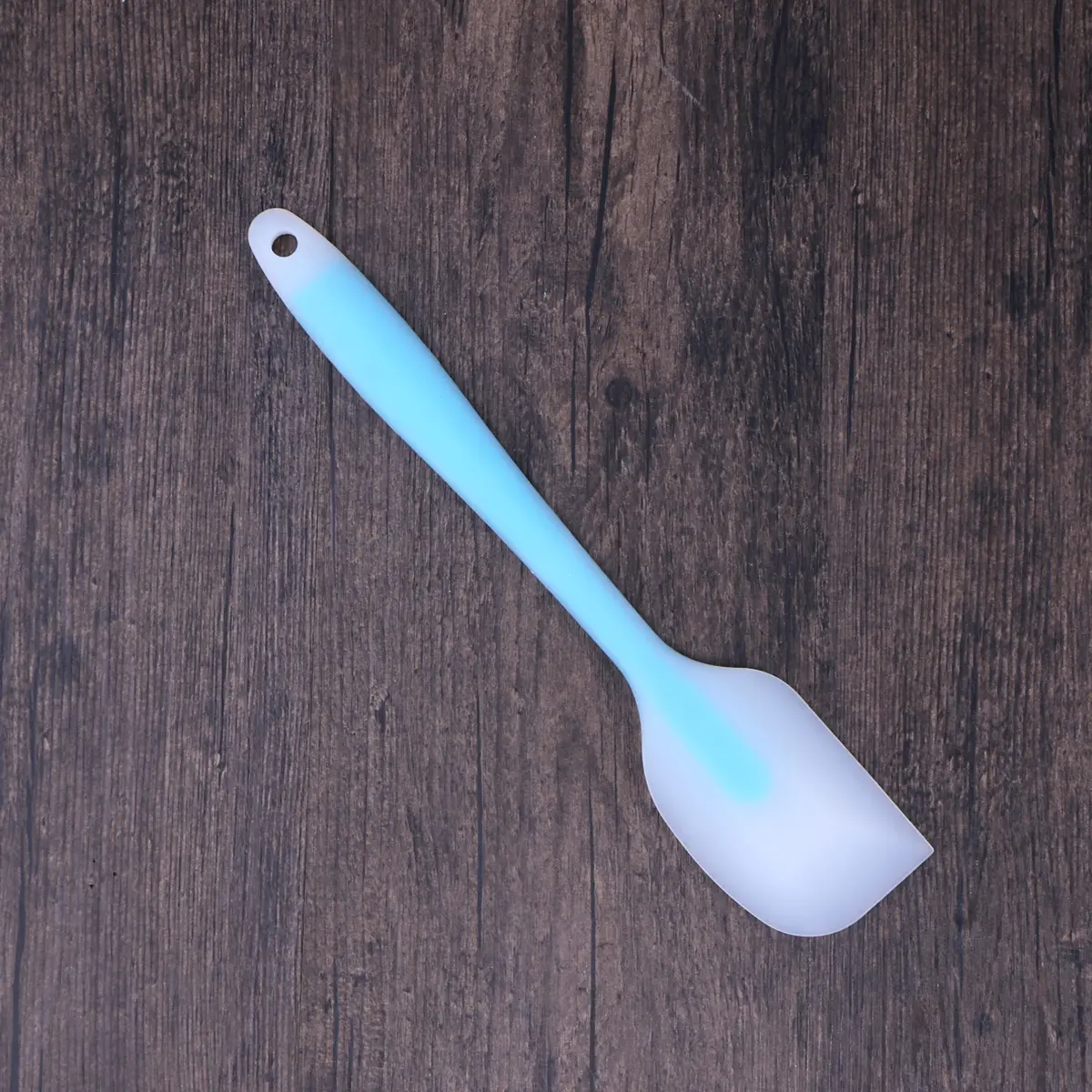 Sky Blue Scraper Kitchen Gadgets for Cooking Items Silicone Spatula Cake Cream Mixing Batter Baking Tool Body