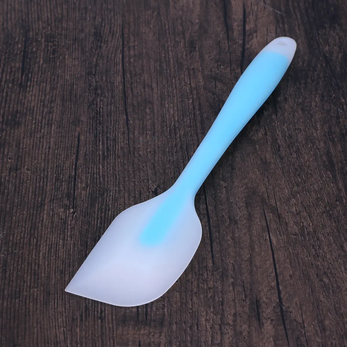 Sky Blue Scraper Kitchen Gadgets for Cooking Items Silicone Spatula Cake Cream Mixing Batter Baking Tool Body
