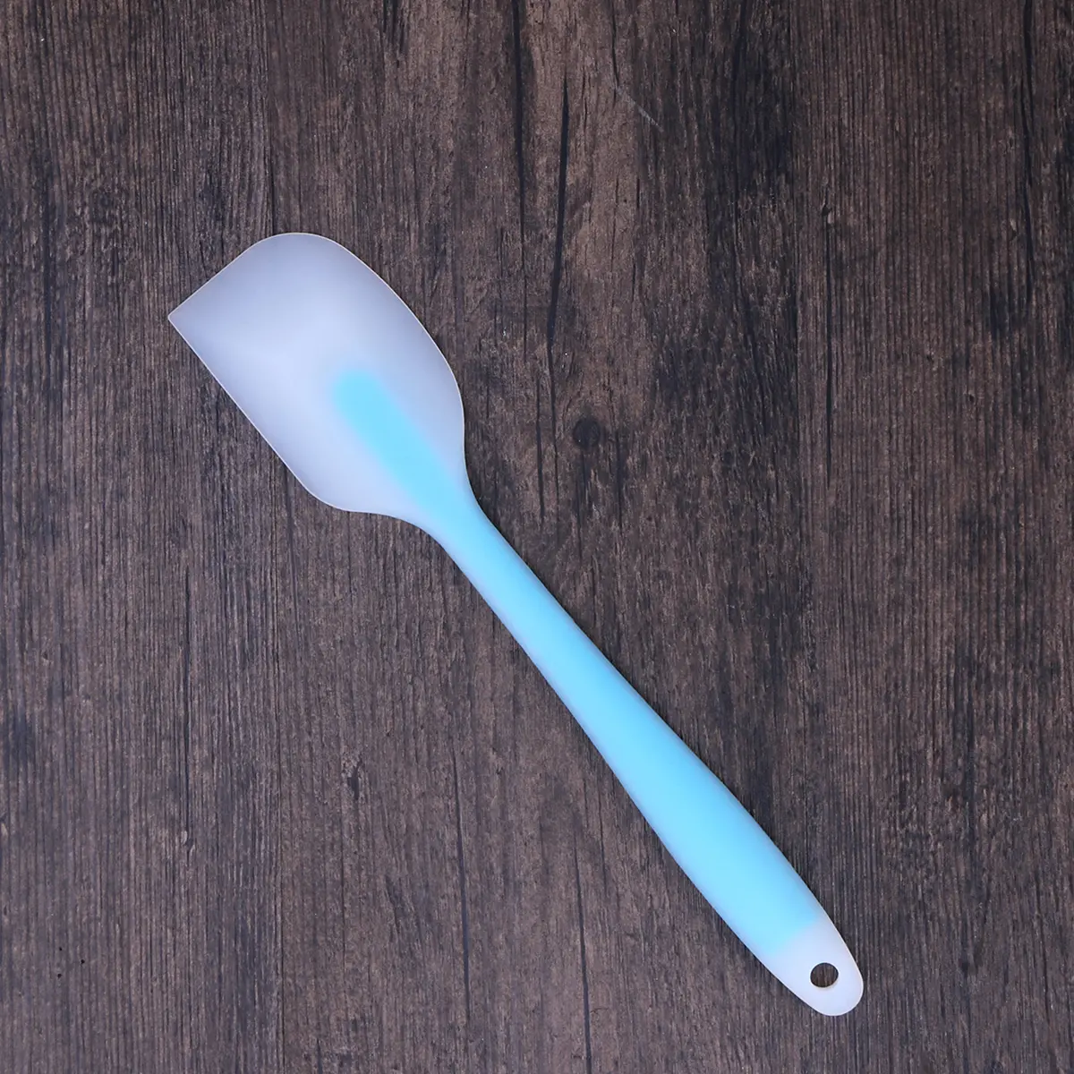 Sky Blue Scraper Kitchen Gadgets for Cooking Items Silicone Spatula Cake Cream Mixing Batter Baking Tool Body