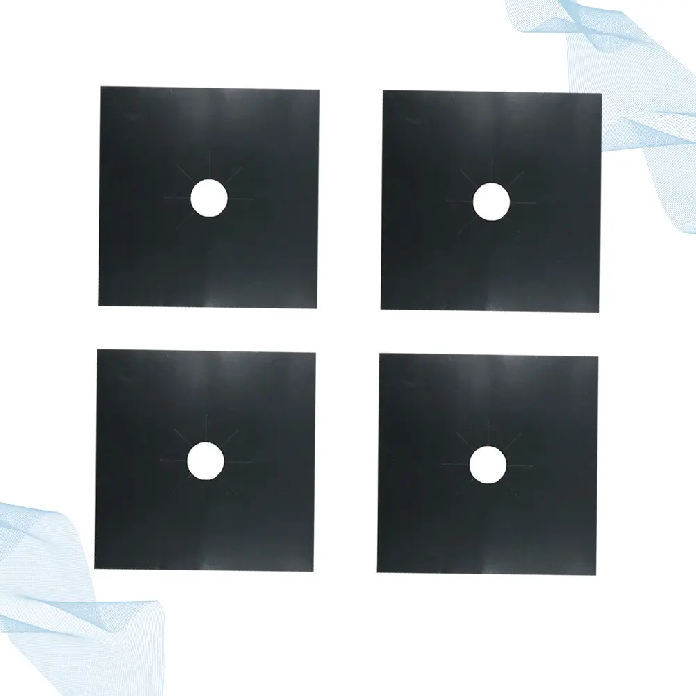 8pcs Gas Hob Liner Reusable Non Stick Oven Protector Sheets Flame Resistant for All Stoves Kitchen Accessories Cookware