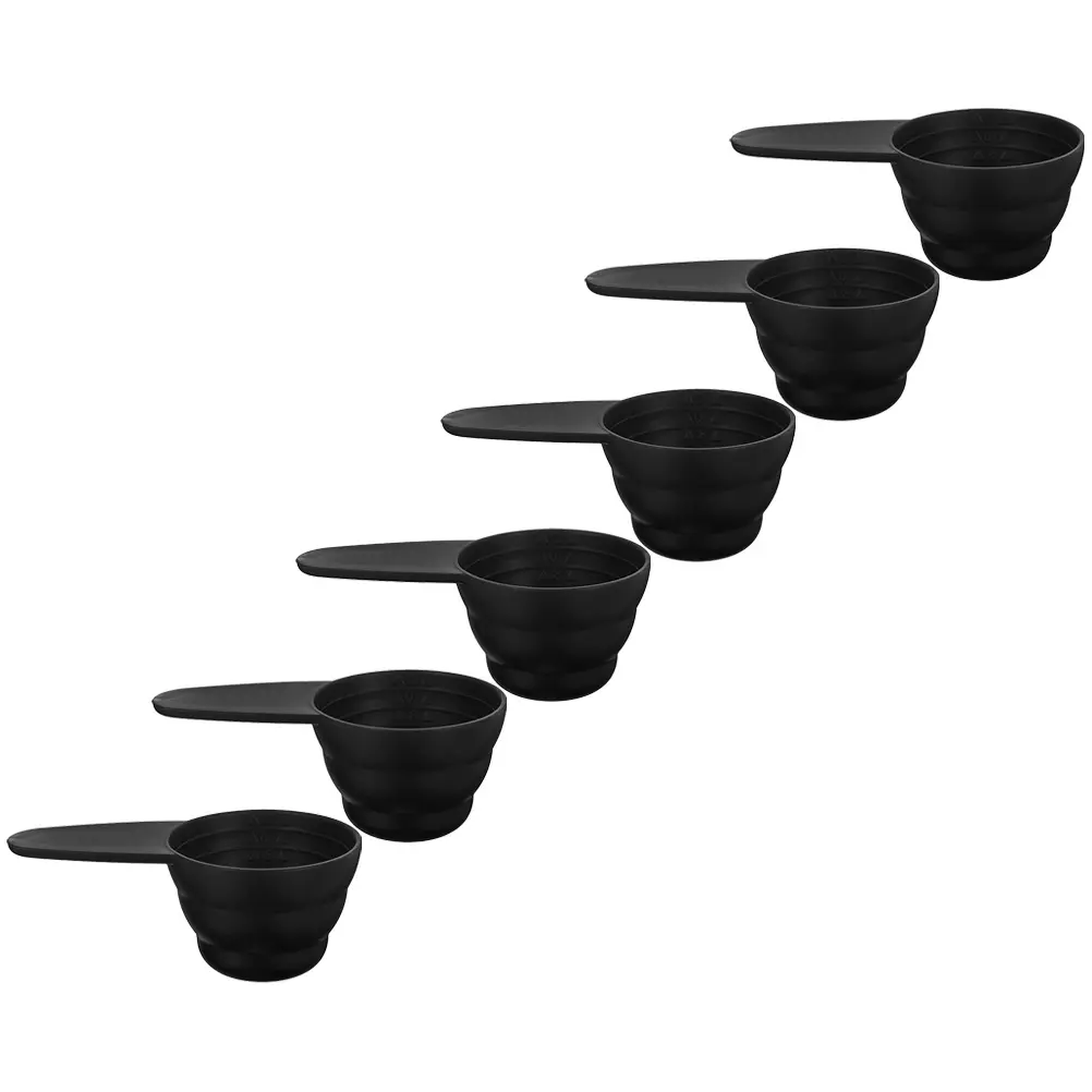 6 Pcs Measuring Spoon Coffee Scoop Scoops Single Tablespoon Small Tea Measurable Household for