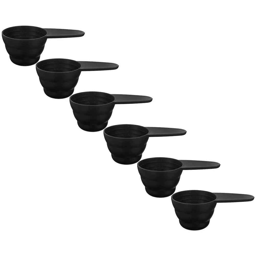 6 Pcs Measuring Spoon Coffee Scoop Scoops Single Tablespoon Small Tea Measurable Household for