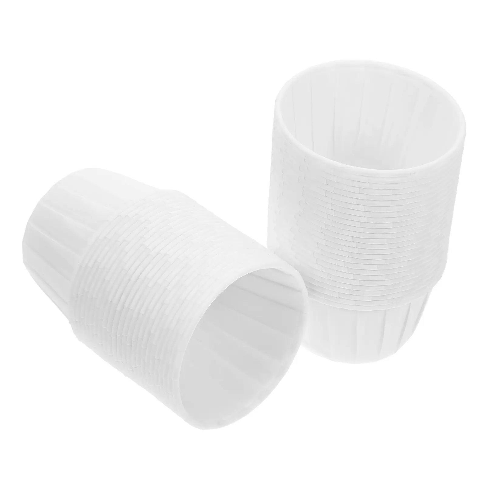 50 Pcs Baking Cups Cake Cupcake Liners Cheese Household Mold Molds for Curling Paper