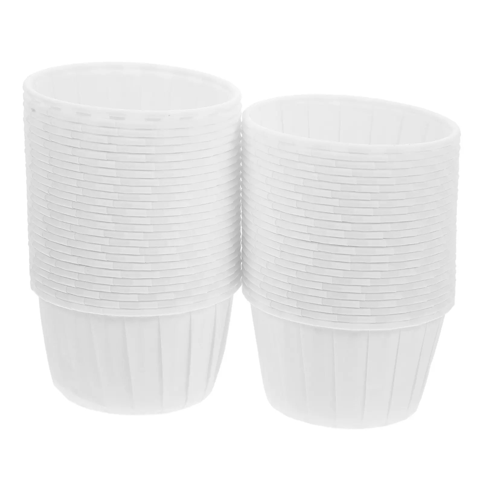 50 Pcs Baking Cups Cake Cupcake Liners Cheese Household Mold Molds for Curling Paper
