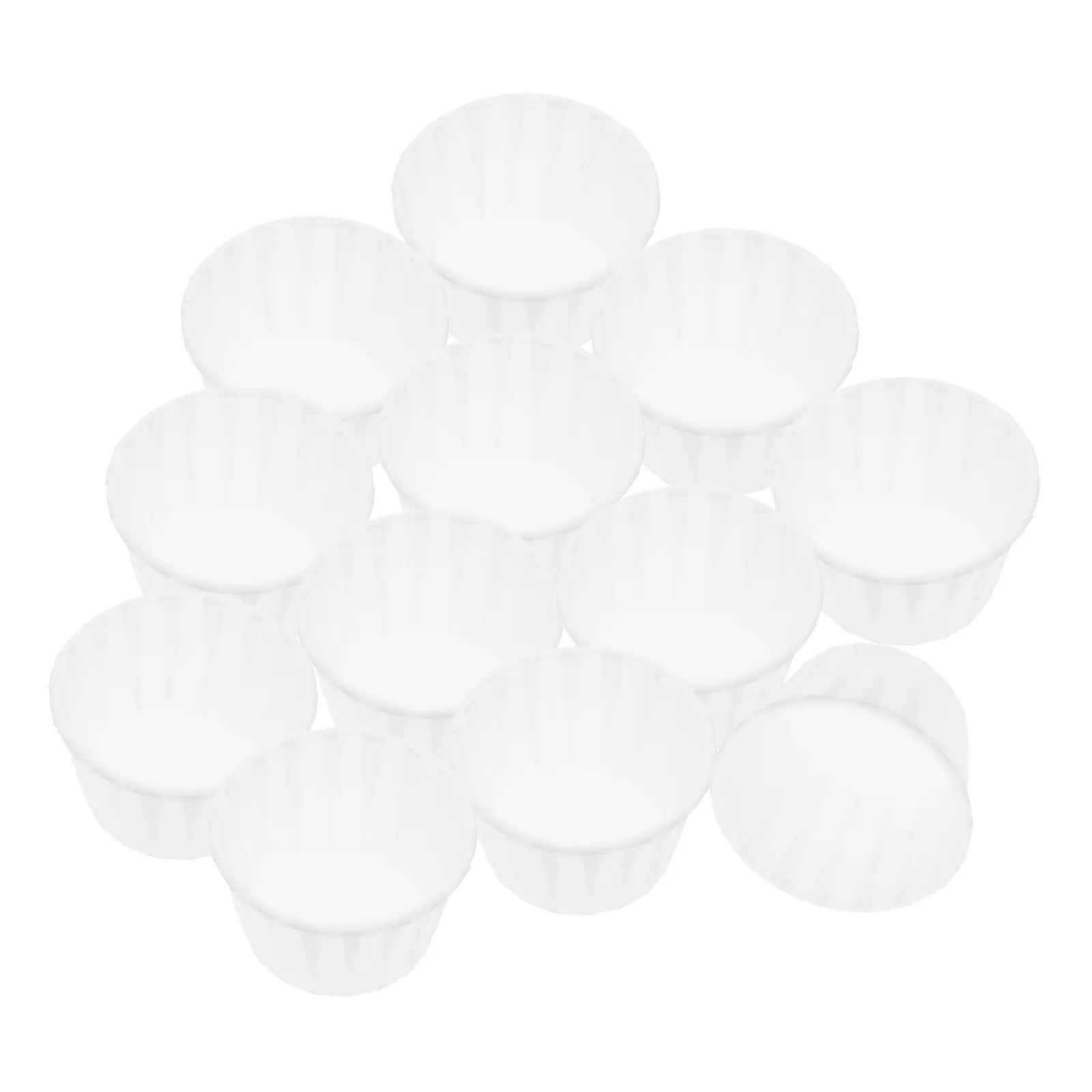 50 Pcs Baking Cups Cake Cupcake Liners Cheese Household Mold Molds for Curling Paper