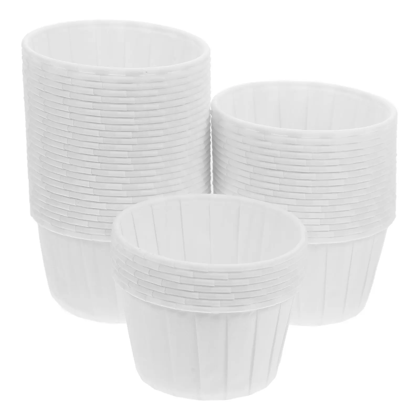 50 Pcs Baking Cups Cake Cupcake Liners Cheese Household Mold Molds for Curling Paper