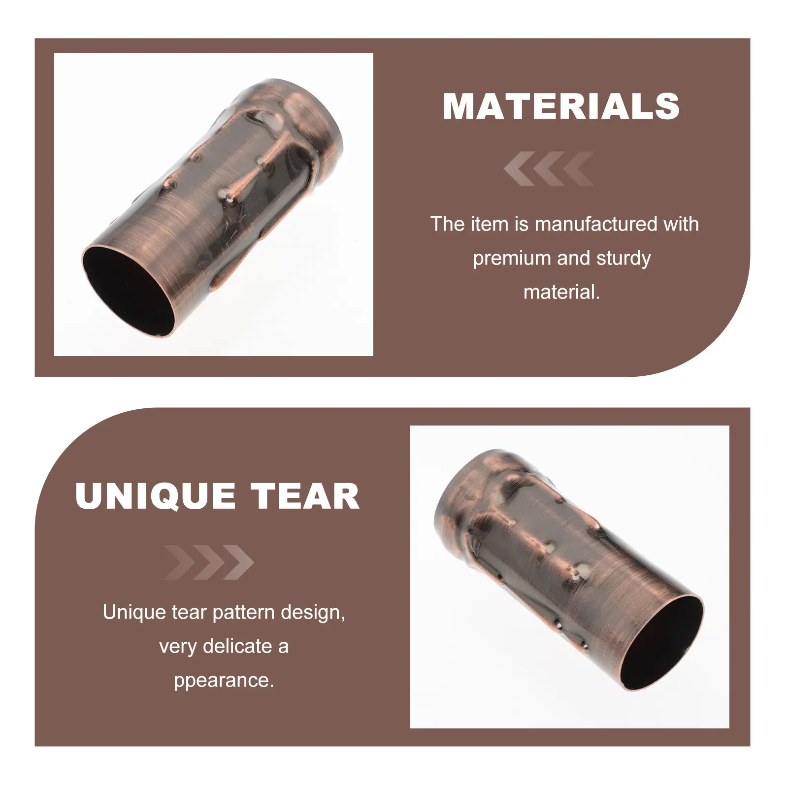 6pcs Tear Pattern Lamp Base Sleeve Thick Lightweight Heat Resistance Ch Parts Lighting Decor Accessories Small Night Light