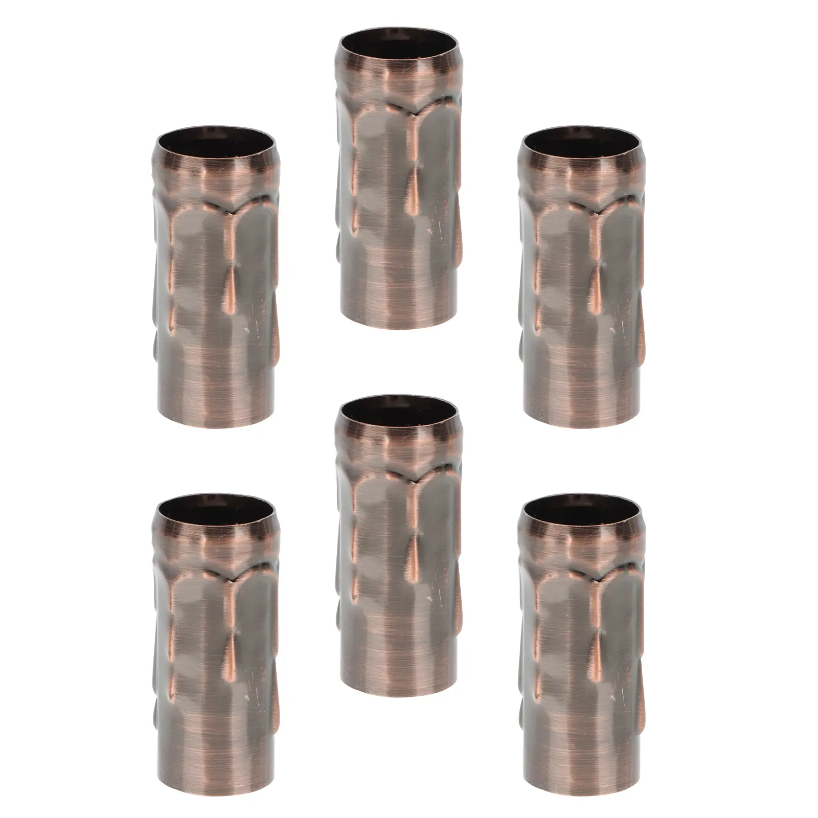 6pcs Tear Pattern Lamp Base Sleeve Thick Lightweight Heat Resistance Ch Parts Lighting Decor Accessories Small Night Light