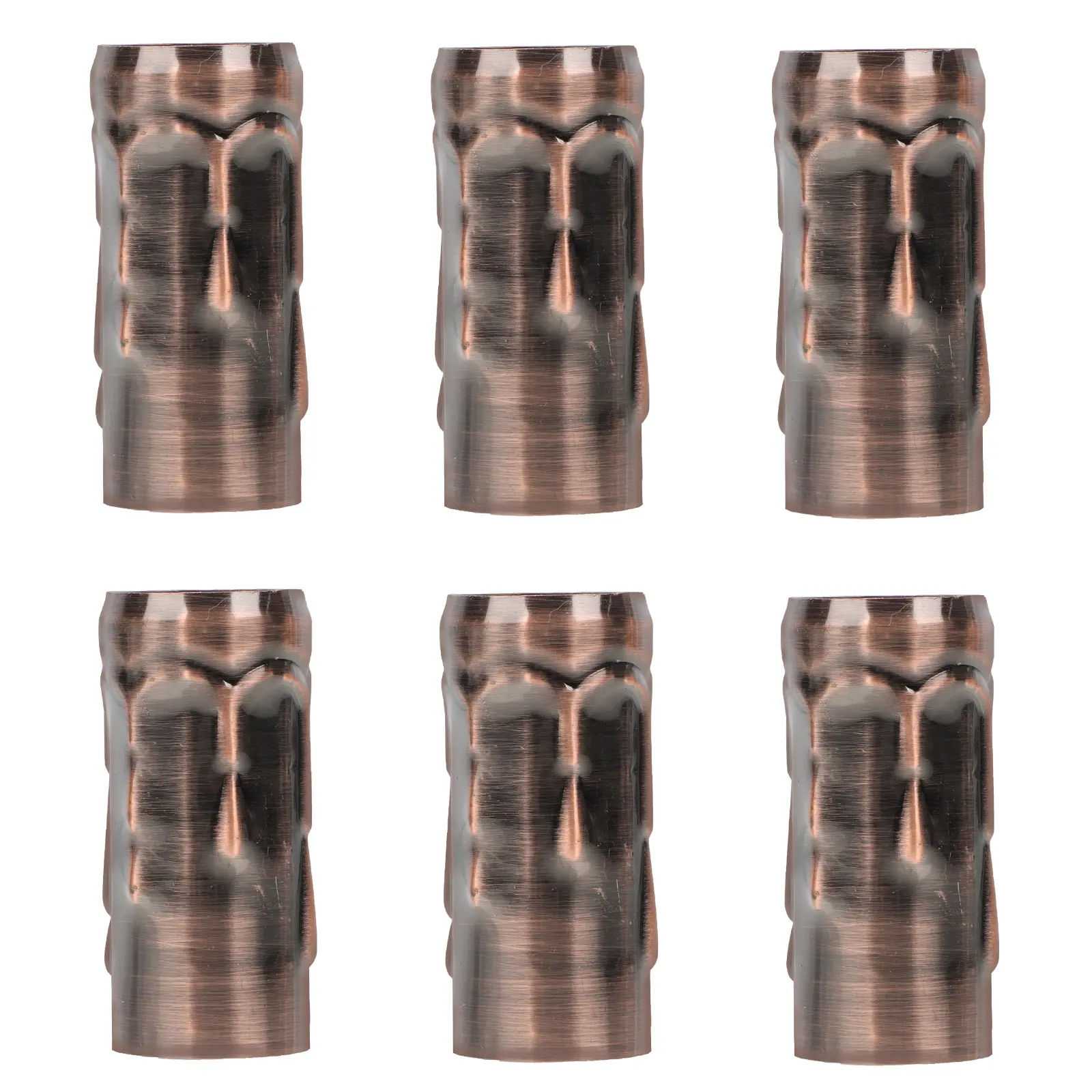 6pcs Tear Pattern Lamp Base Sleeve Thick Lightweight Heat Resistance Ch Parts Lighting Decor Accessories Small Night Light