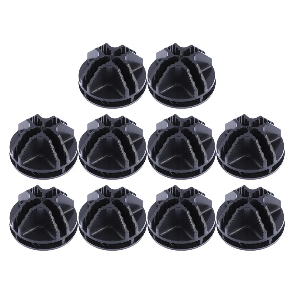 30pcs ABS Plastic Connectors for Modular Closet Wire Grid Cubes Storage Shelves Reconfigurable Organizer Panels Joining