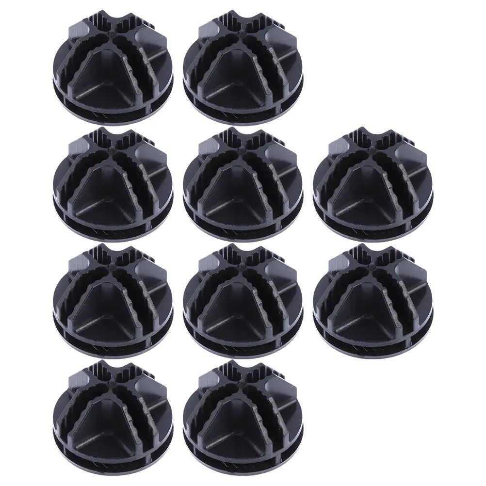 30pcs ABS Plastic Connectors for Modular Closet Wire Grid Cubes Storage Shelves Reconfigurable Organizer Panels Joining