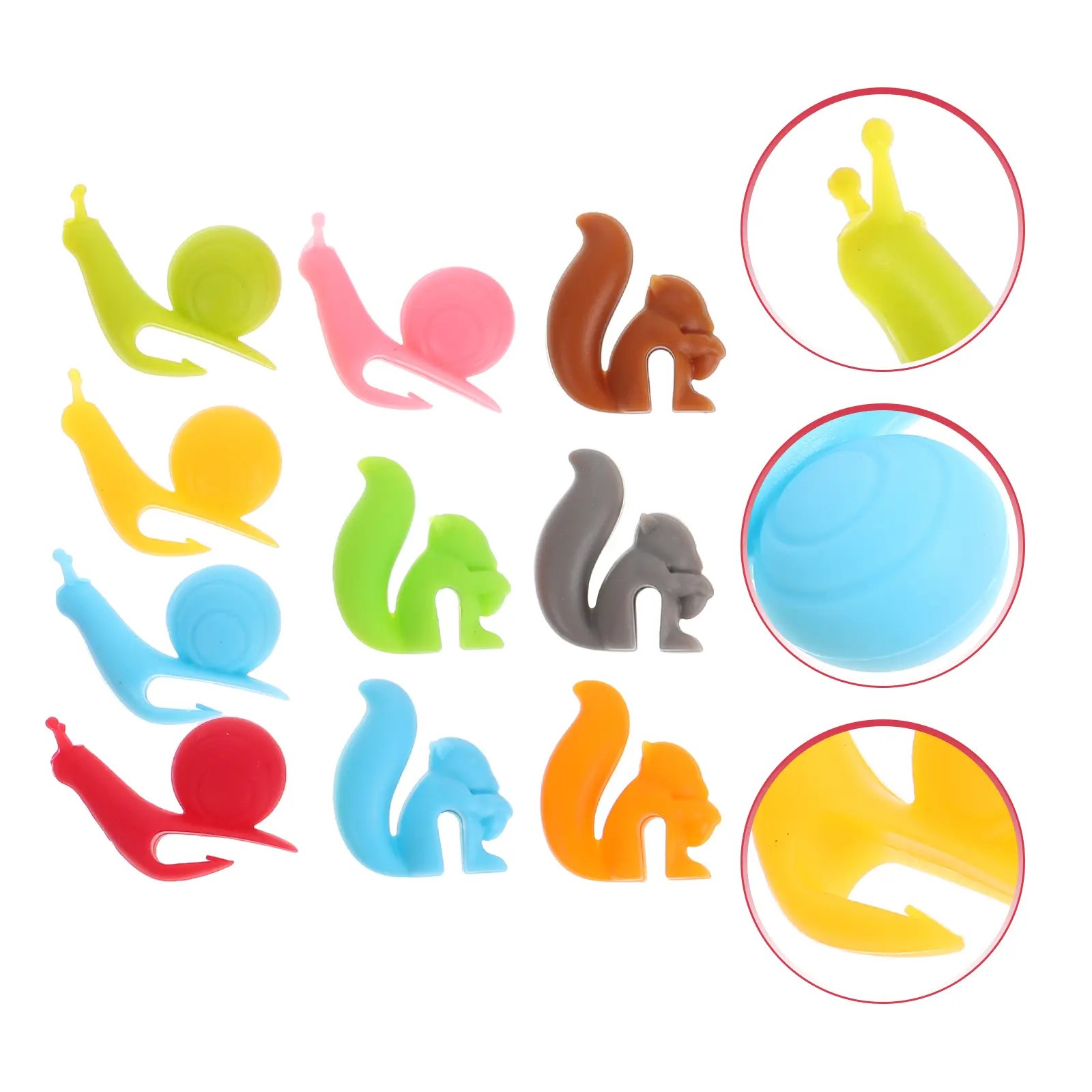 10pcs Bag Pendant Cute Cup Markers Silicone Drink Identifiers Glass Decor Drink Markers Party Home Bar Supplies