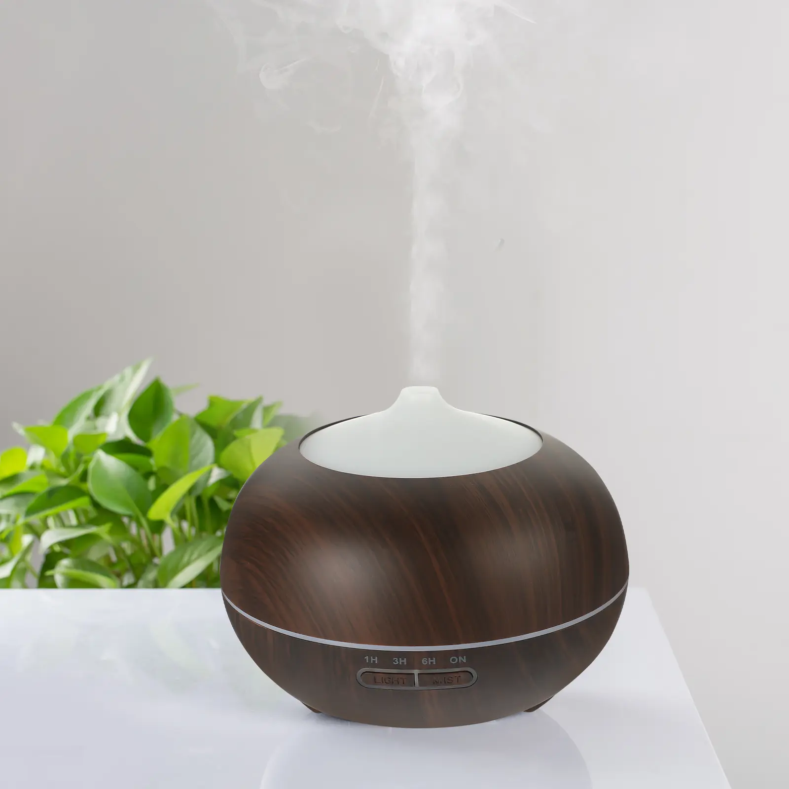 300 Ml Aromatherapy Humidifier Diffuser Home Spray Air Household Ultrasonic Mist Night Light Bedroom Office Large Capacity