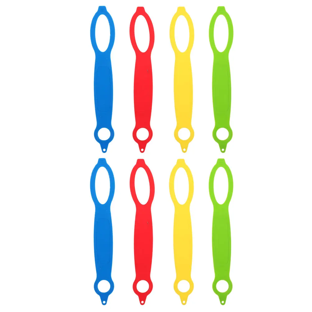 8pcs Silicone Water Bottle Lanyard Elastic Portable Strap Reusable Carrying Grip H Travel Outdoor Kitchen Bar