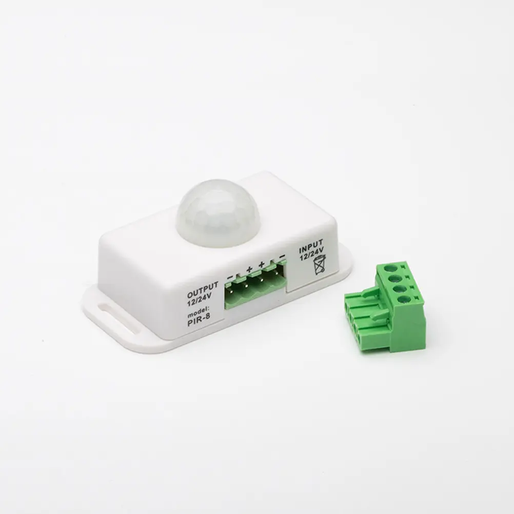 2pcs Motion Infrared Human Body 12v 24v Timer Electronic High Sensitivity Waterproof LED Control