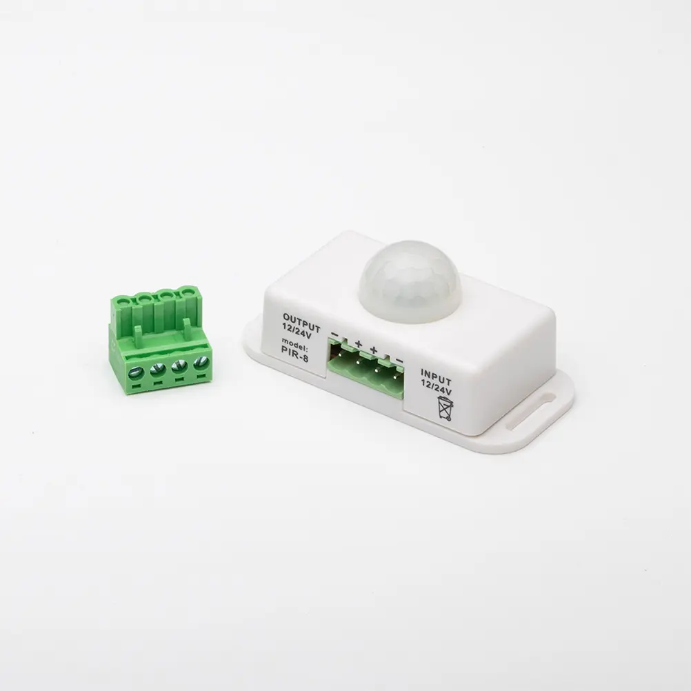 2pcs Motion Infrared Human Body 12v 24v Timer Electronic High Sensitivity Waterproof LED Control