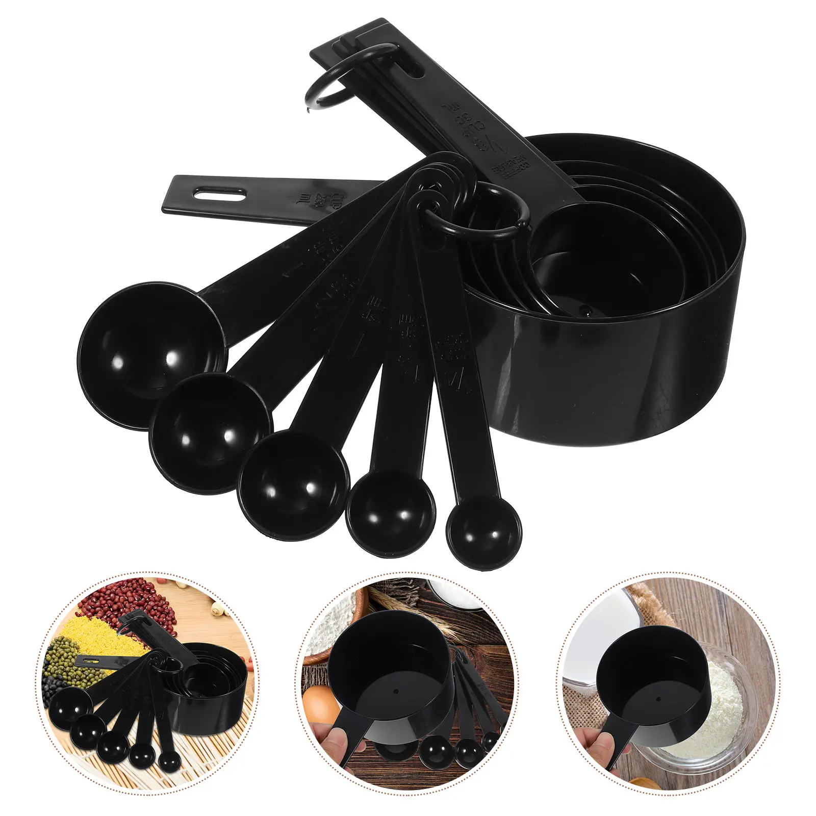Baking Measuring Cups Spoons Teaspoons Scale Measuring-cup Cooking Measurement Scoop Food Tool