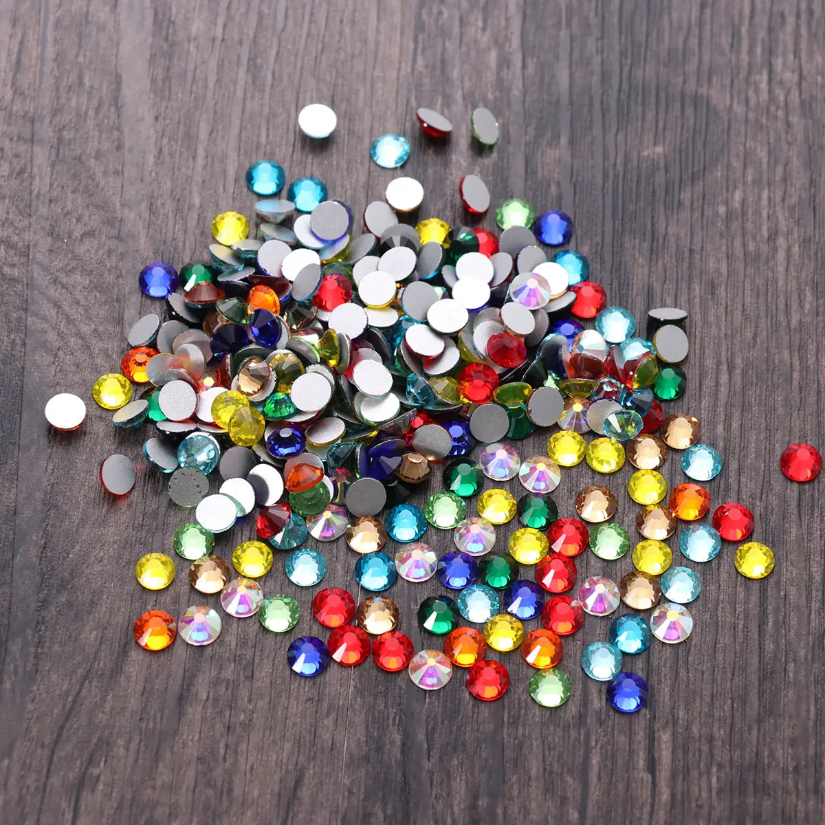 288pcs Jewel Beading Kits Beads Mixed Color Durable DIY Necklace Making Jewel Beads Decorative Craft Projects