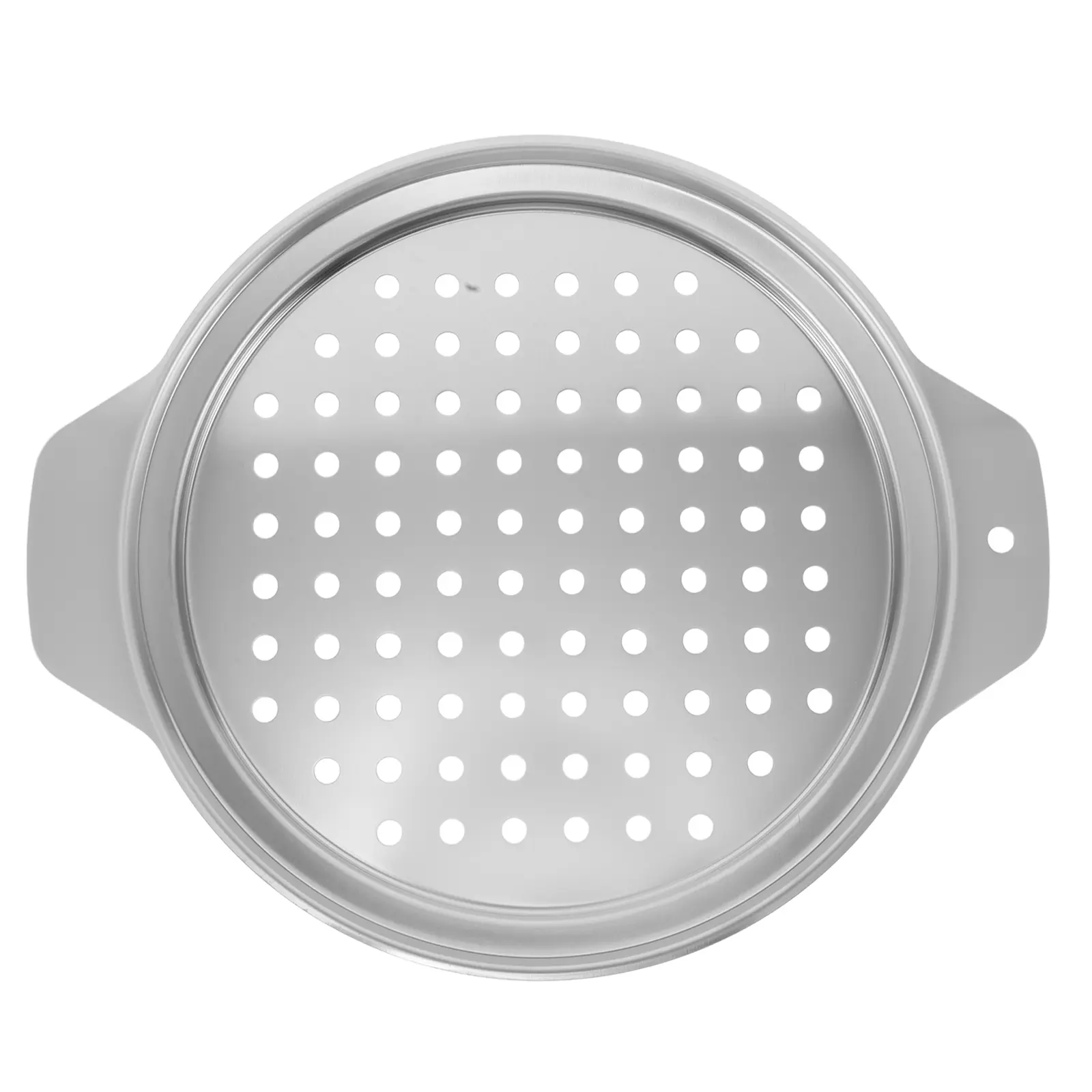 Stainless Steel Steamer Basket Round Shape Spaetzle Maker Lid Pizza Pan H Grill Canning Rack Meat Vegetables Seafood