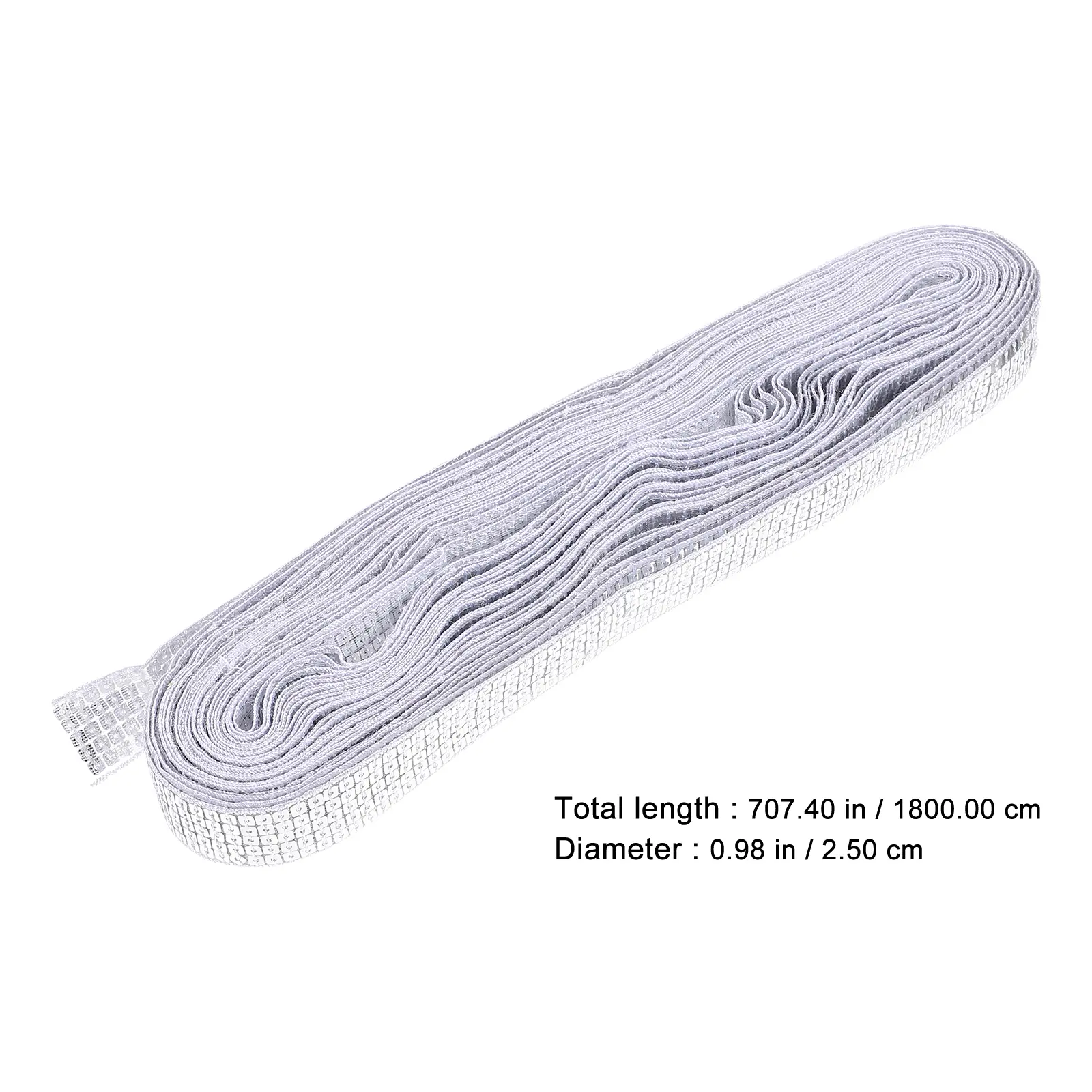 Sequin Lace Trim Decorative Fringe for Dresses Skirts Bags Jeans Hats Shoes Shirts Craft Project Supplies PVC Wear Resistant