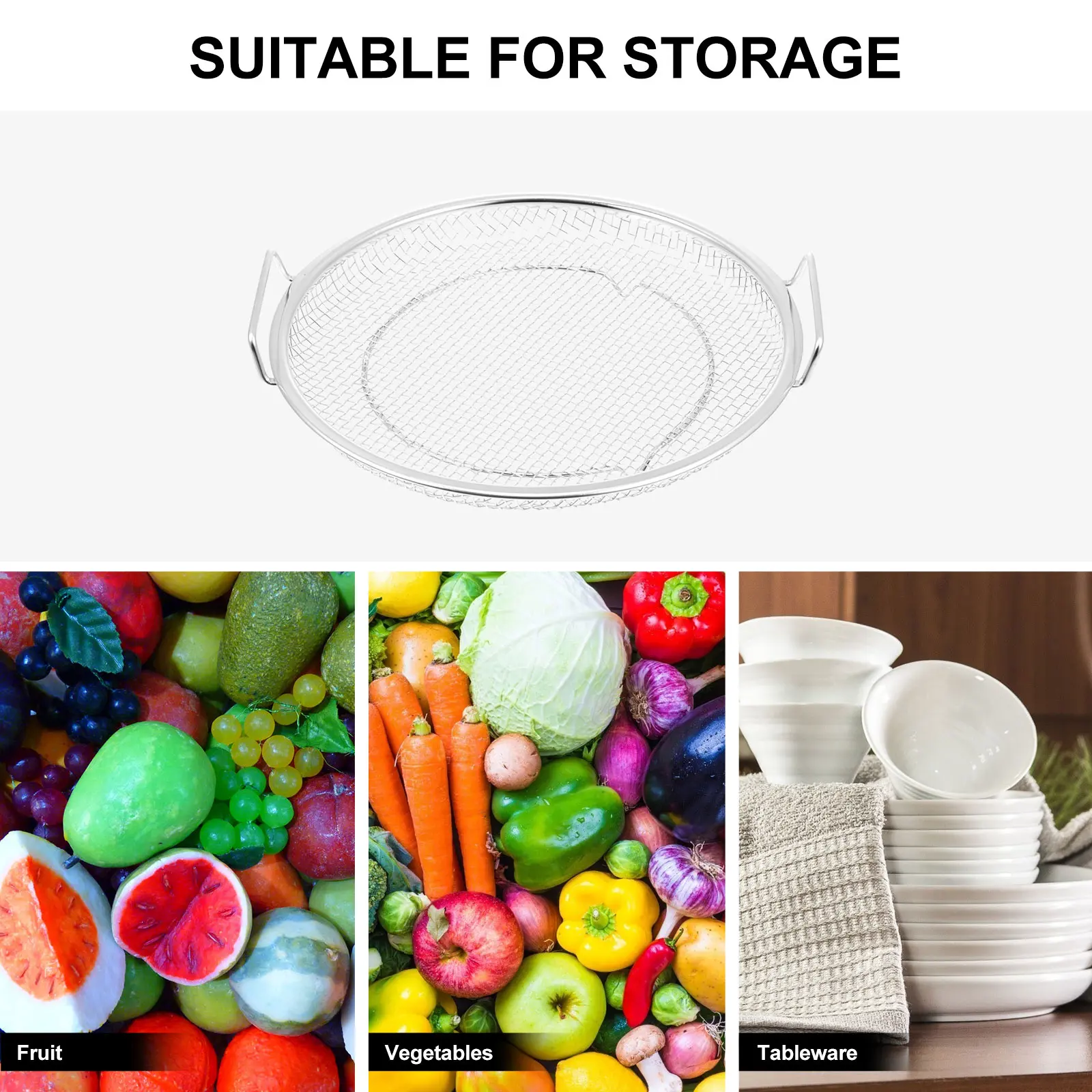 Steamer Steaming Tray Rack Round Cooking Racks Steamed Stuffed Bun Stainless Steel