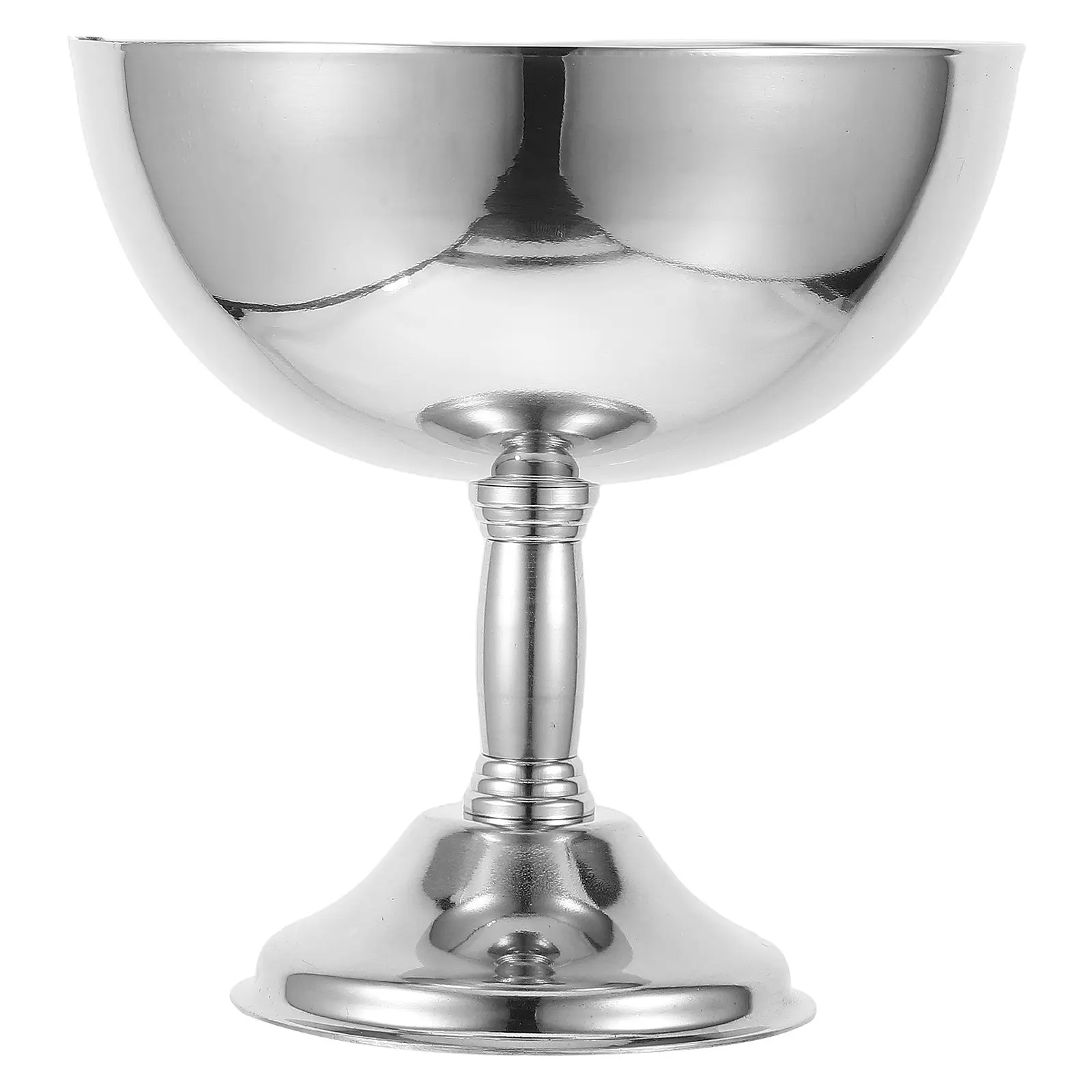 Stainless Steel Ice Cream Cup Dessert 10Cm Salad Pudding Serving Bowl Elegant Design Easy Clean Nonstick Restaurant