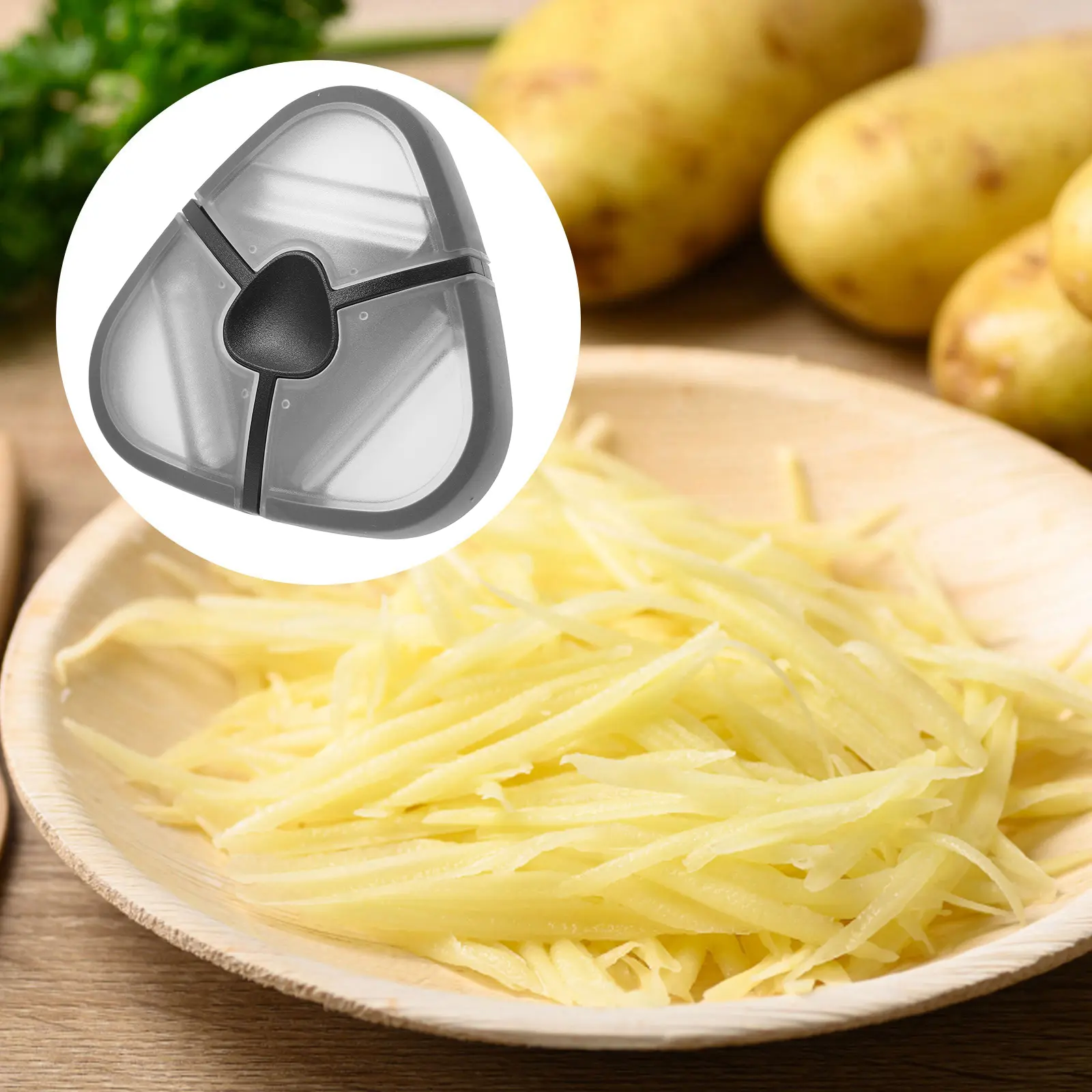 Multifunctional Triangular Peeler Veggie Spiralizer Kitchen Cheese Cucumber Slicer Carrot Shredder Grater Set Zester