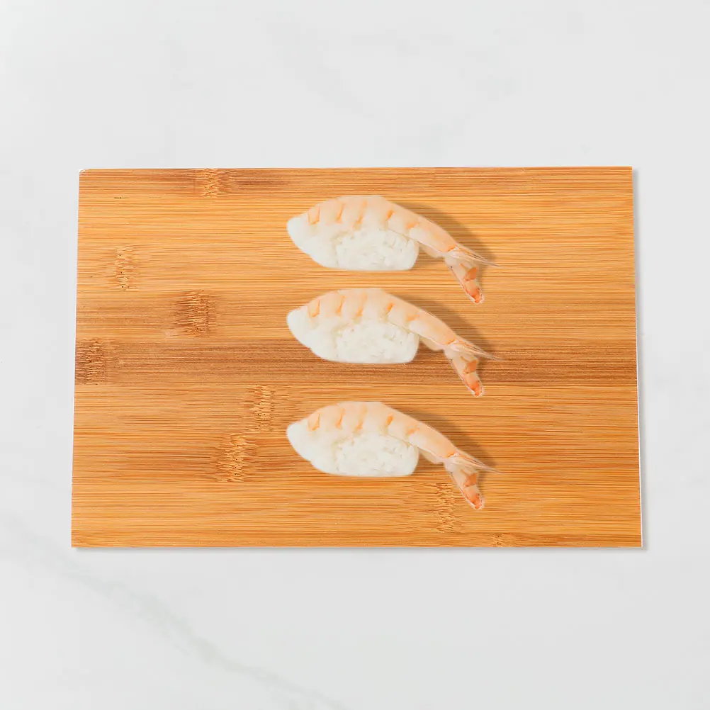 2Pcs Bamboo Plate Food Dessert Platter Party Snack Sushi Tray Party Snack Tray Household Serving Sashimi Fruit