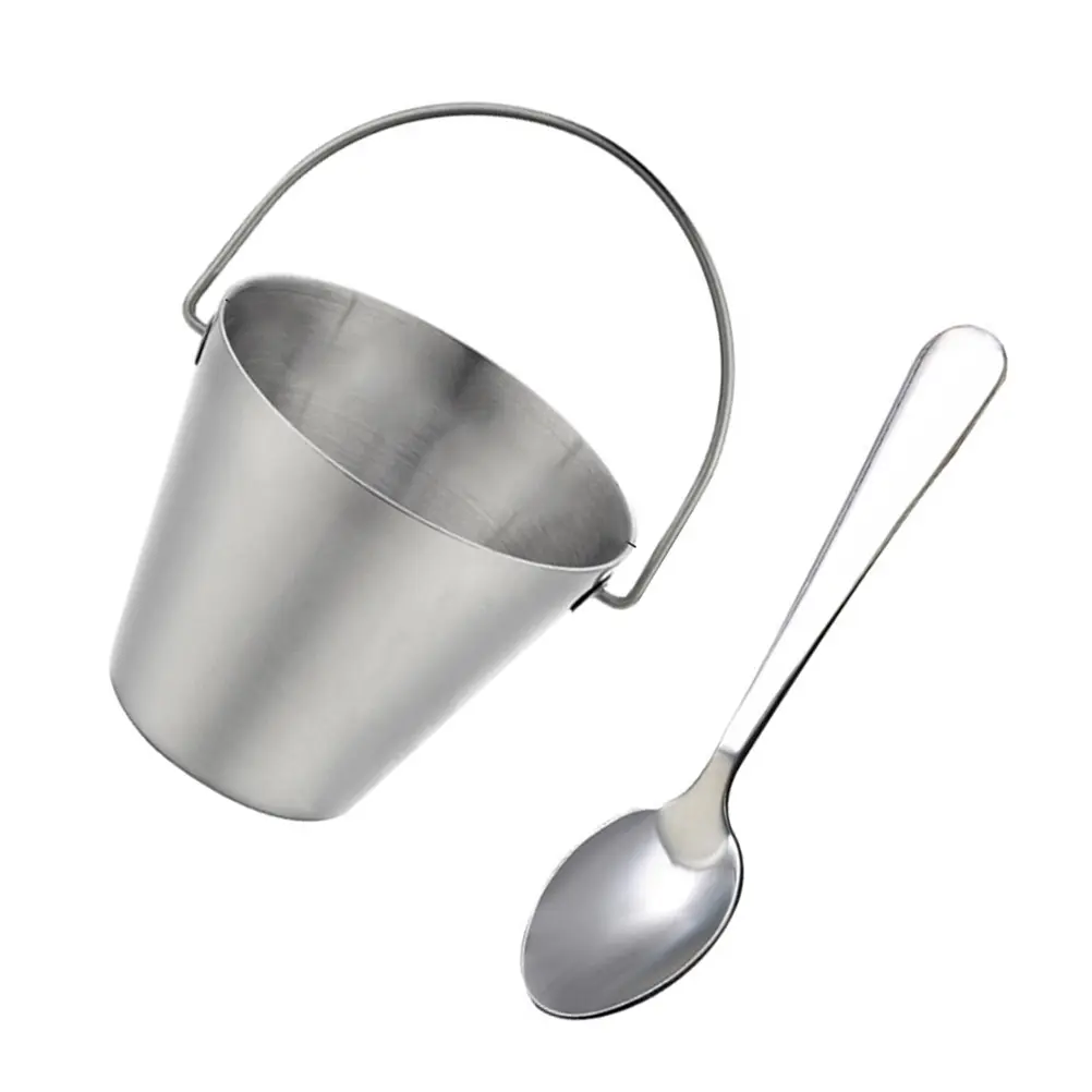 Stainless Steel Bucket Cup Household Boiled Egg Holder Single Container Breakfast Stand Kitchen Egg Rack Storage For Eggs Duck