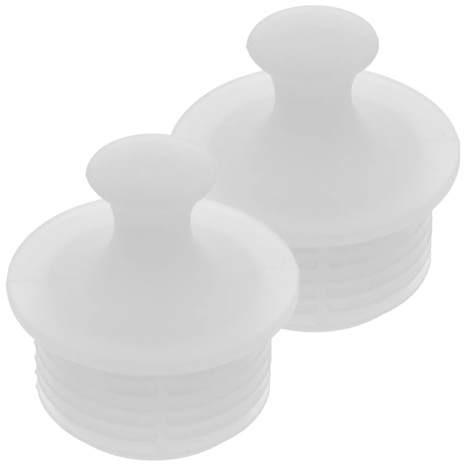 2pcs Silicone Leak-Proof Insulated Bottle Closure Thermal Flask Seal Plug Replacement For Water Bottles Oil Containers