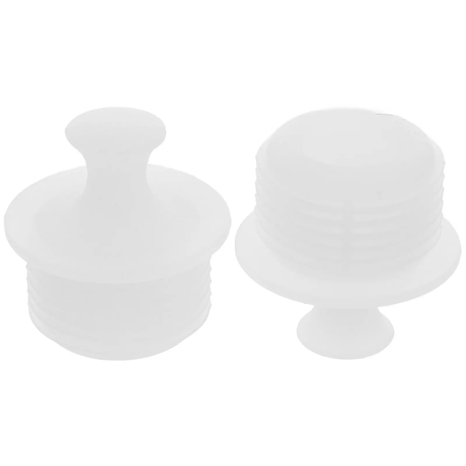 2pcs Silicone Leak-Proof Insulated Bottle Closure Thermal Flask Seal Plug Replacement For Water Bottles Oil Containers