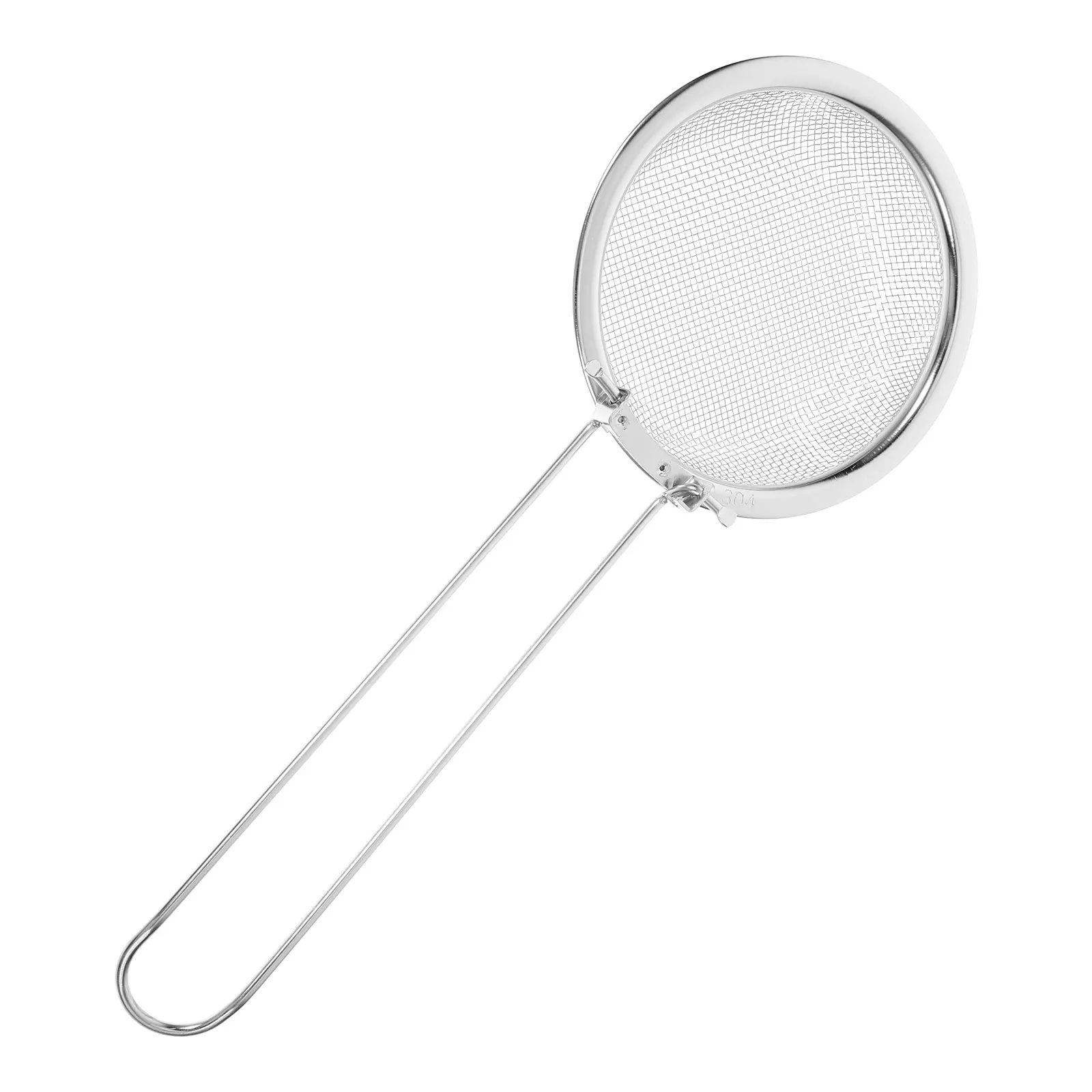 Colander Foldable Spoon Strainer Stainless Steel Cooking Oil Filter Food Strainers