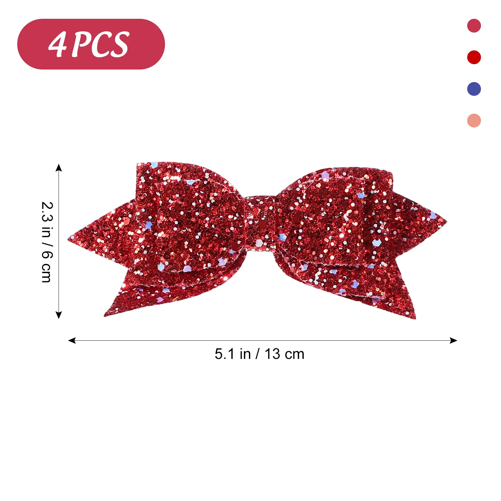 4pcs Accessories Reusable Bow Drinking Straw Decor Stoppers for Tumblers Lid Decorations Glitter Charm Elegant Gifts