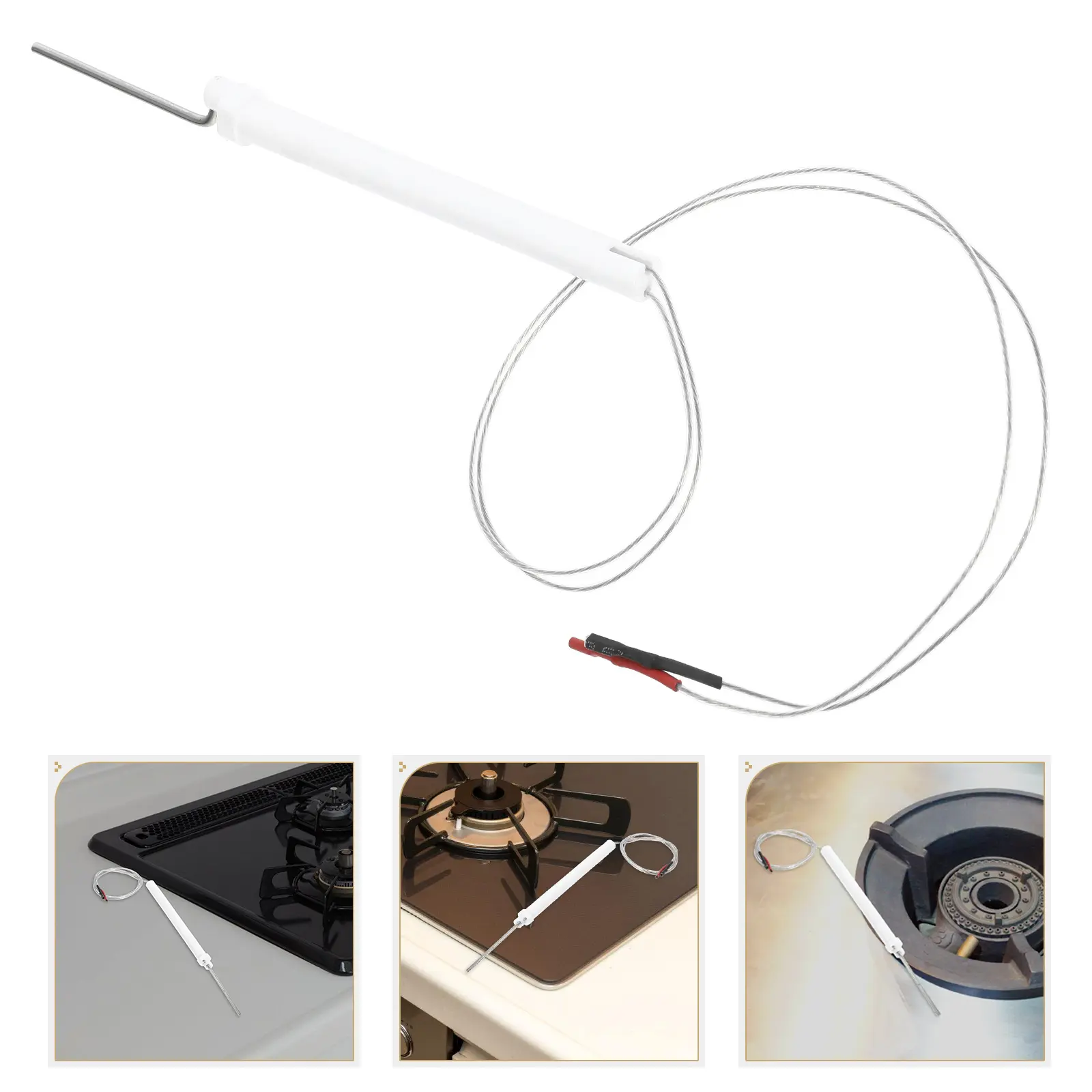 Energy-saving Stove Induction Needle Gas Burner Replacement Parts Rapid Ignition Safety Detection Durable Heat Resistant
