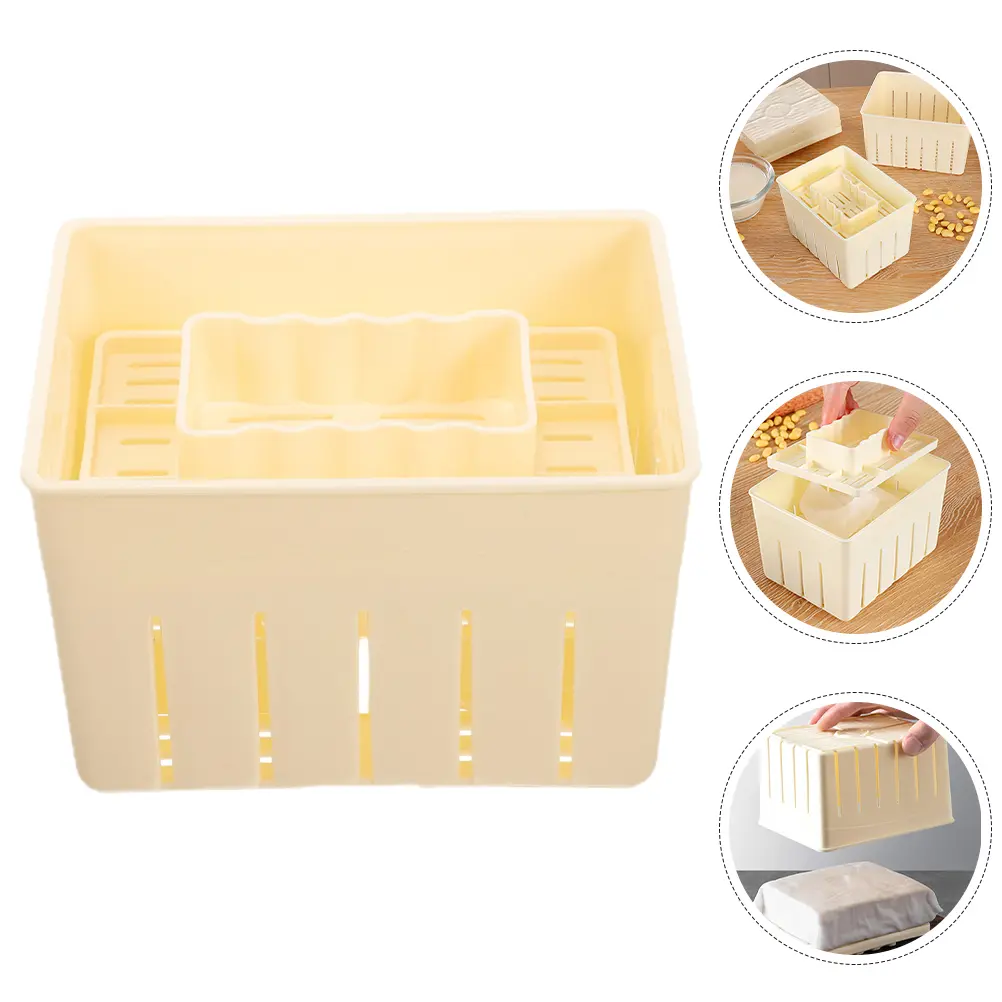 Mold DIY Press Mould Household Kitchen Tofu Making Molds Bean Kitchen Tofu Moulds Curd Maker Smooth Easy Clean Long Use