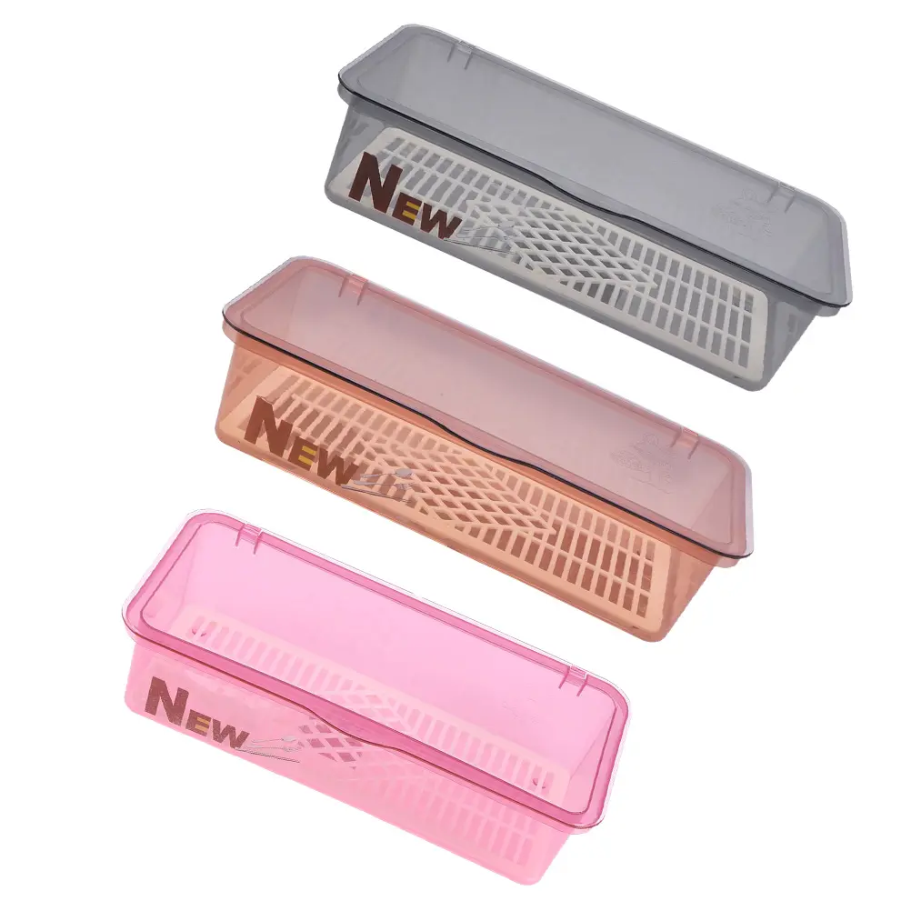3pcs Cutlery Storage Boxes Plastic Chopsticks Holders Utensil Containers Kitchen Trays Drain Rack Design Household ganizer