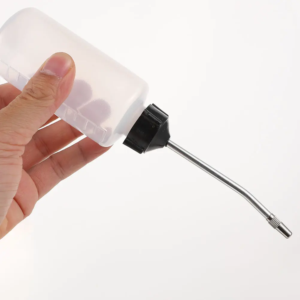 5pcs Dispenser Bottles Liquid Glue Container Transparent Squeeze Reusable Sewing Automobile Craft Glue Sand Paint Lightweight