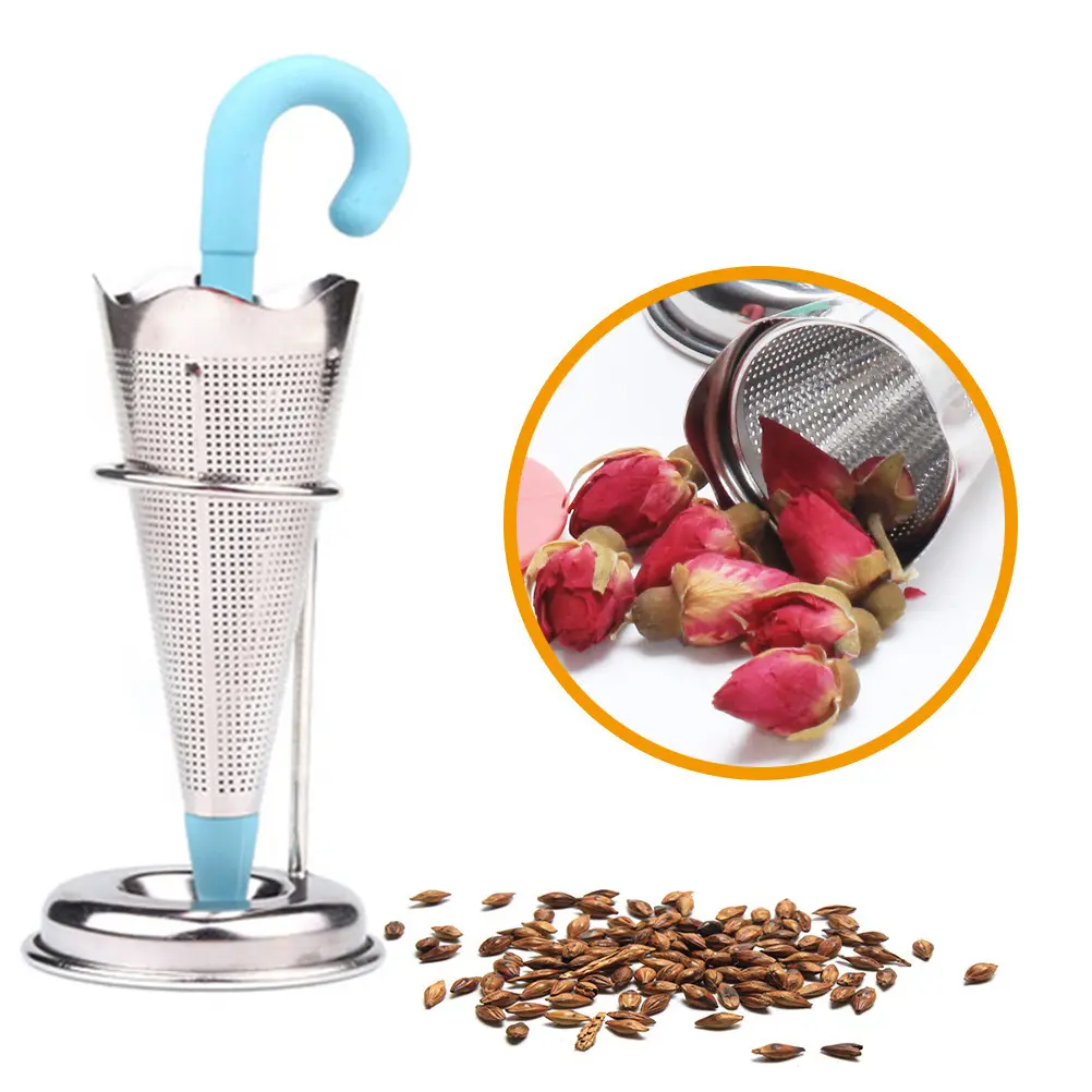 2Pcs Stainless Steel Tea Strainer High Temp Home Office Loose Leaf Infuser Fine Filter Kitchen Bar Tool
