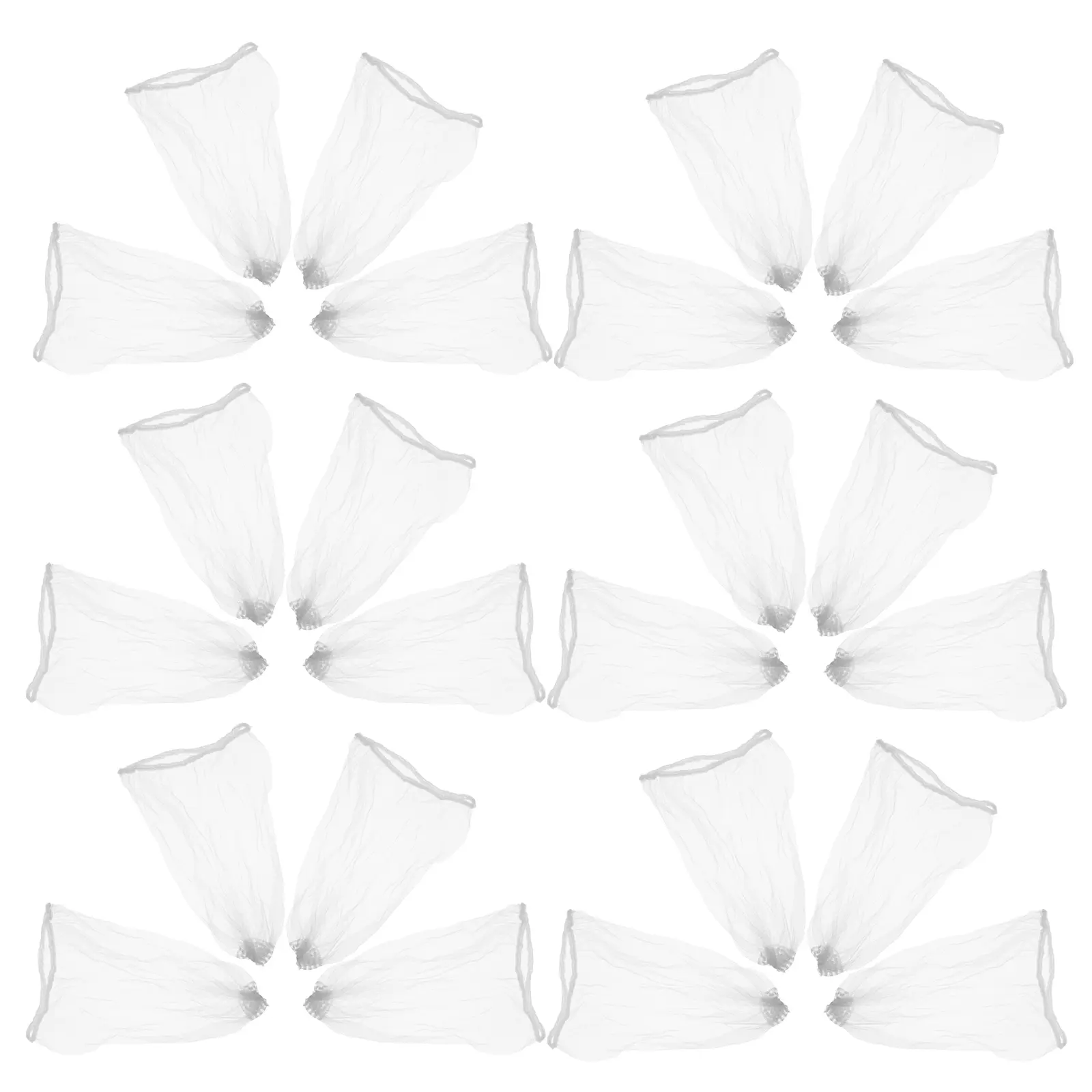 50pcs Kitchen Filter Sink Drain Cover Bag Fine Mesh Strainer Drain Food Catcher Garbage Disposal Easy Clean Long Use