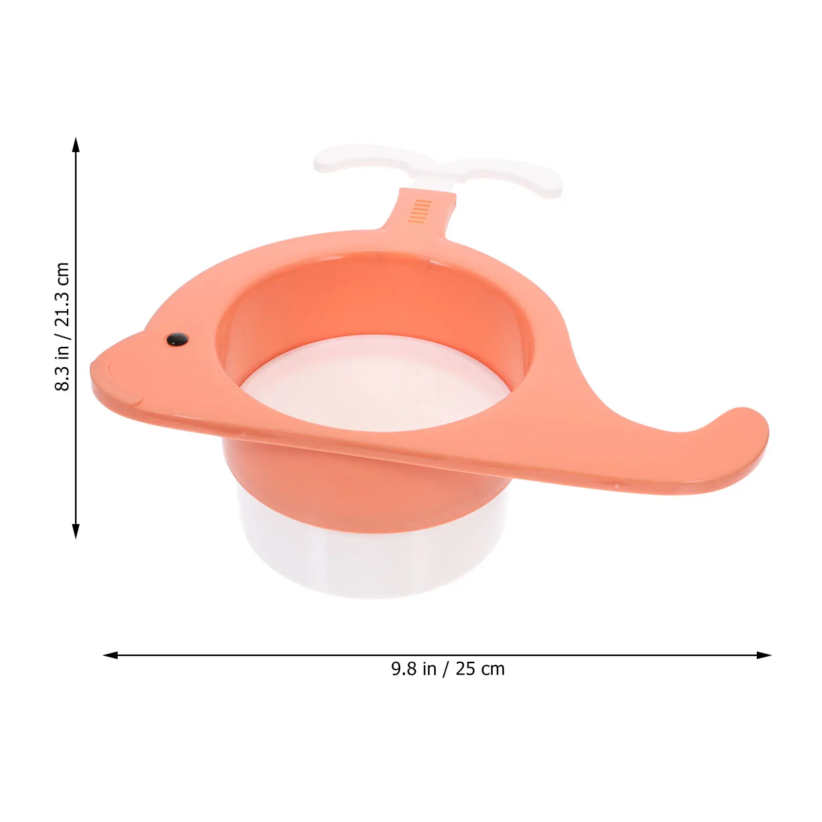 Sink Drain Basket Kitchen Food Filter Draining Rack Strainer Holder PP Material Non Scratch Durable Lovely Shape Color Long