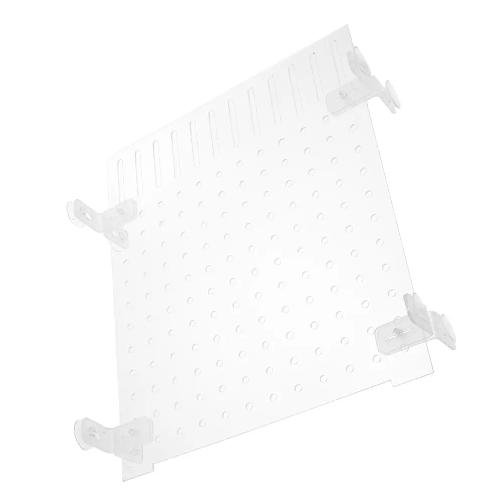 Fish Tank Grid Divider Isolation Board Aquarium Suction Cups Transparent Acrylic