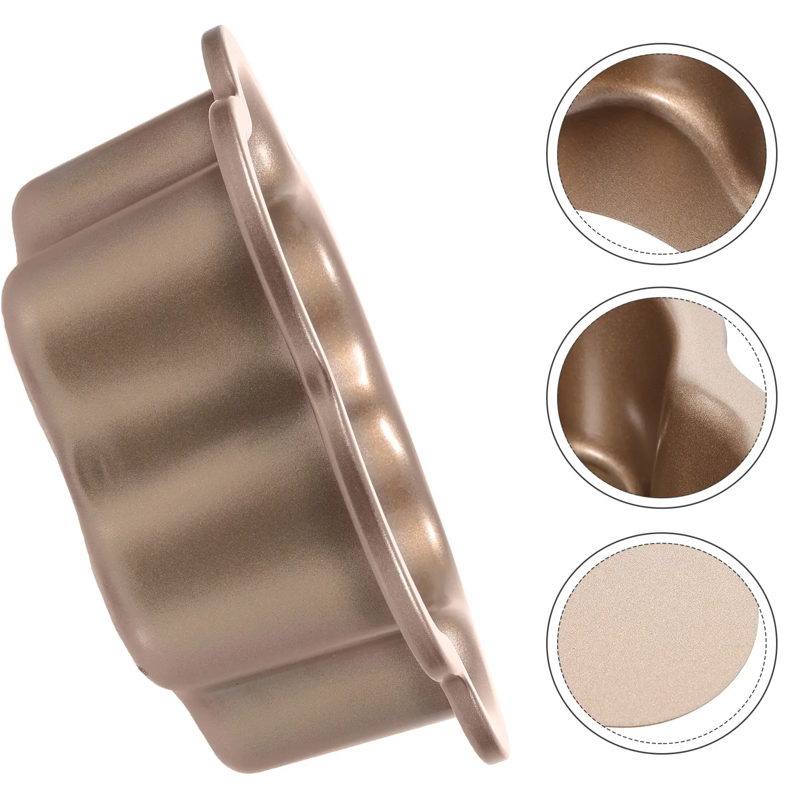 Carbon Steel Plum Blossom Mold Non-Stick Baking Pan Removable Bottom Mini Cheesecake Molds Flan Pans Blossom Shaped